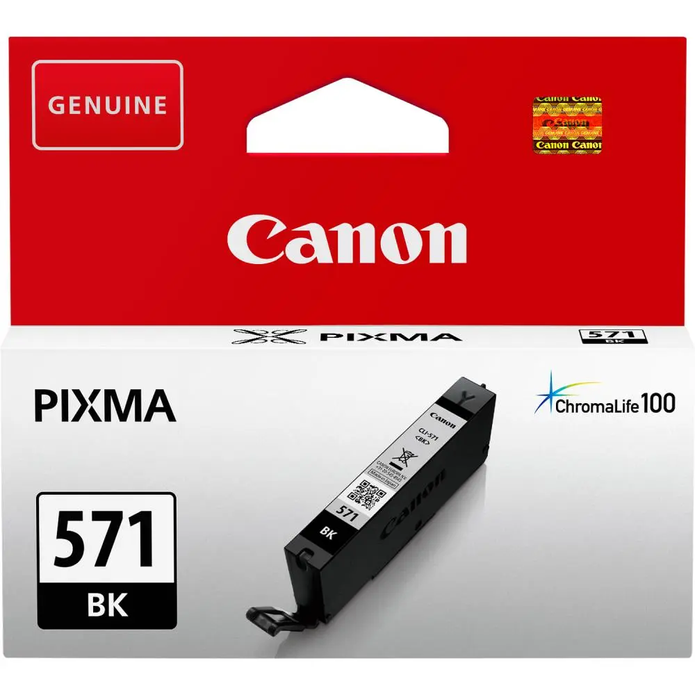 CANON CLI-571BK BLACK INKJET CARTIDGE