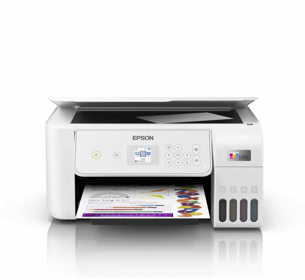 Multifunctional inkjet color CISS Epson EcoTank L3286, A4, Color, 10 ppm, USB, Wireless Alb