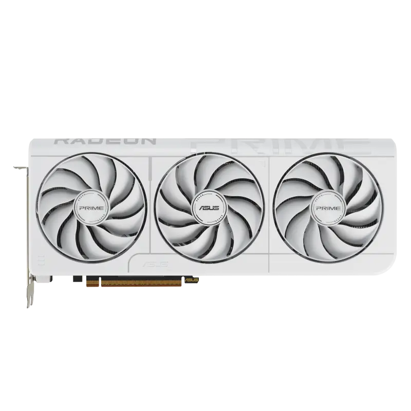 Placă video ASUS Prime RX 9070 XT White OC 16GB