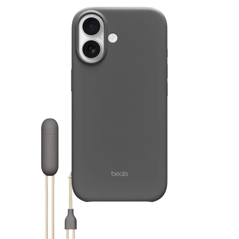 Husă Beats iPhone 17 MagSafe cu stand gri