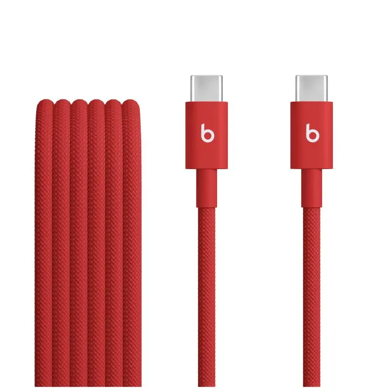 Cablu Beats USB-C la USB-C 1 5m roșu Rapid Red