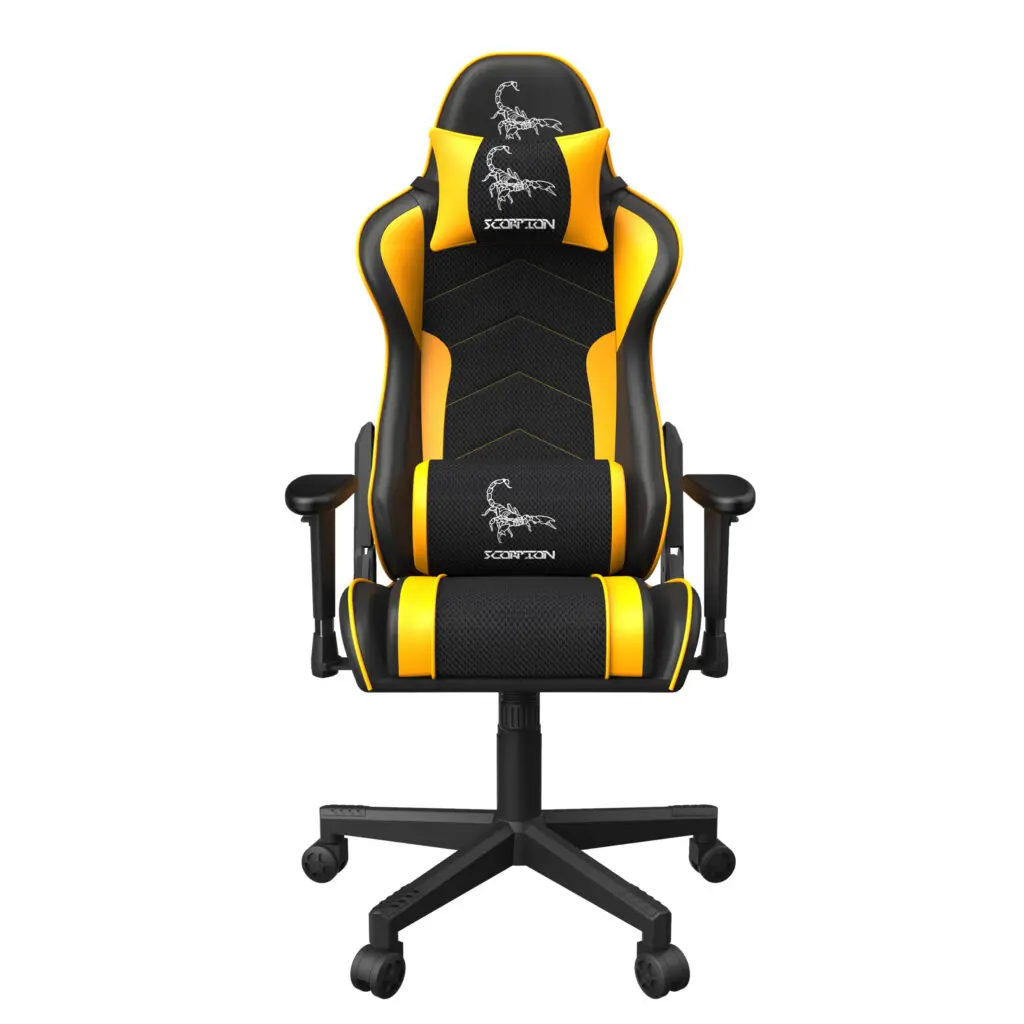 Scaun gaming Gembird GC-SCORPION-05X negru galben