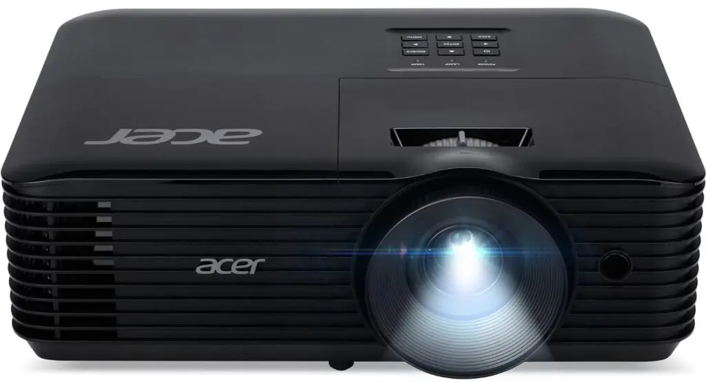 Videoproiector Acer X1328ic, 1280 x 800 pixeli, 16:9, 5000 lm, DLP 3D, 5000 h, Wi-Fi, Negru
