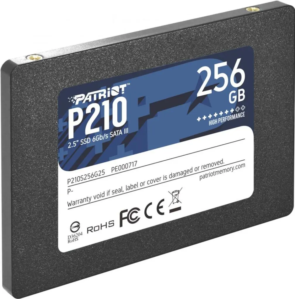 Unitate SSD, Patriot, 2,5″, Negru