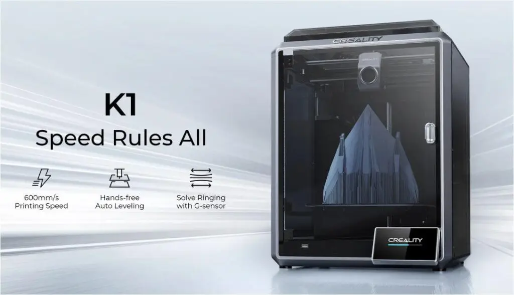 Imprimantă 3D Creality K1 negru
