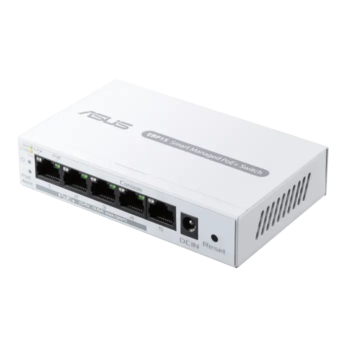 Switch ASUS ExpertWiFi EBP15 PoE 5 porturi