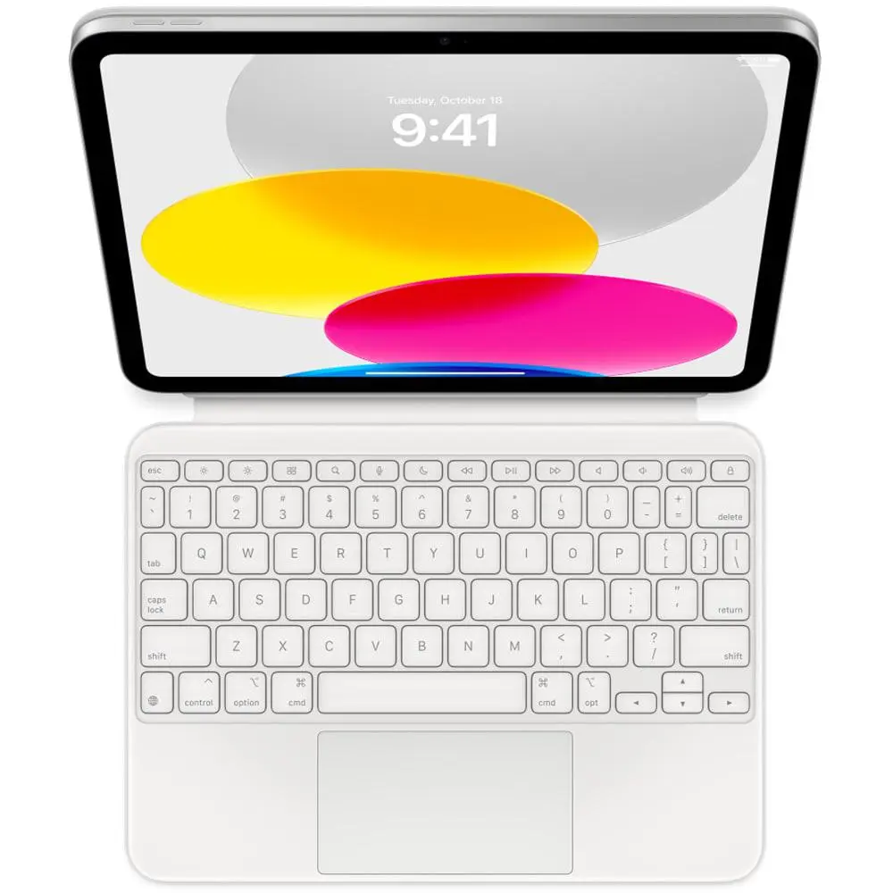Magic Keyboard Folio iPad 10 alb layout RO