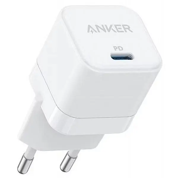 Incarcator retea Anker, „PowerPort III Cube” 20W, PD, 1 x USB Type-C, 5V/3A, 9V/2.22A, Alb, „A2149G21”