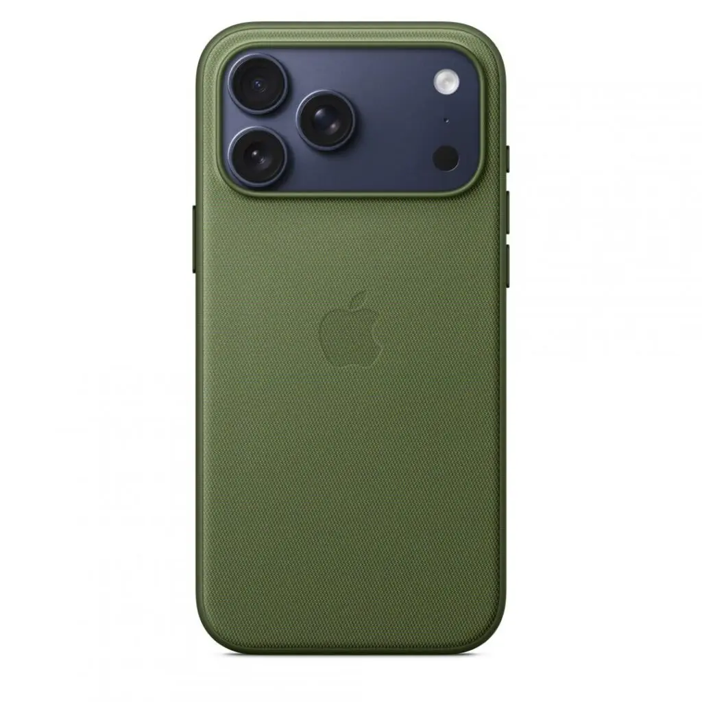 Husa de protectie Apple TechWoven Case cu MagSafe pentru iPhone 17 Pro, Green