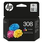 Cartus imprimanta inkjet HP 308, tri-color, 120 pagini