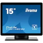 Monitor LED Iiyama ProLite T1521MSC-B2, 15″, XGA, Negru