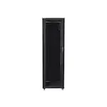 Cabinet, Lanberg, Sticla, 19″, Negru