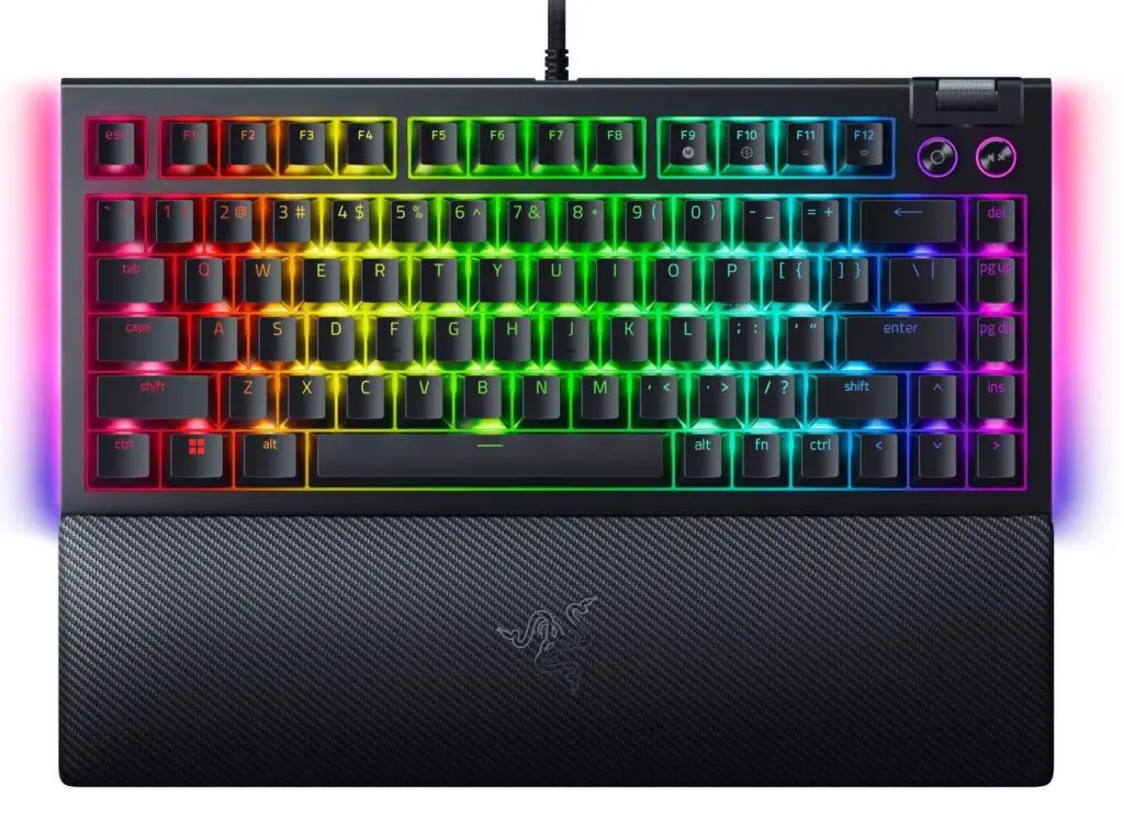 Tastatură Razer BlackWidow V4 75 Negru RGB hot-swap