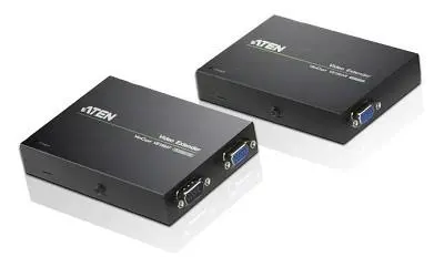 Extensor de gama VGA, ATEN, VE150 pana la 150 m, Negru