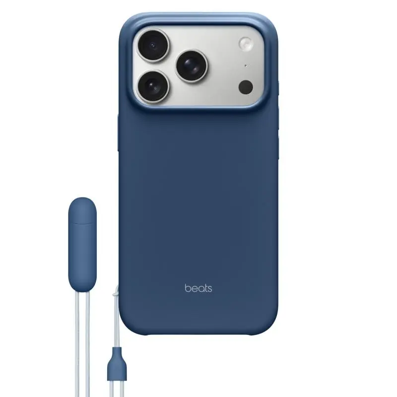 Husa Beats iPhone 17 Pro Kickstand MagSafe Camera Control Bedrock Blue MGTP4LL/A