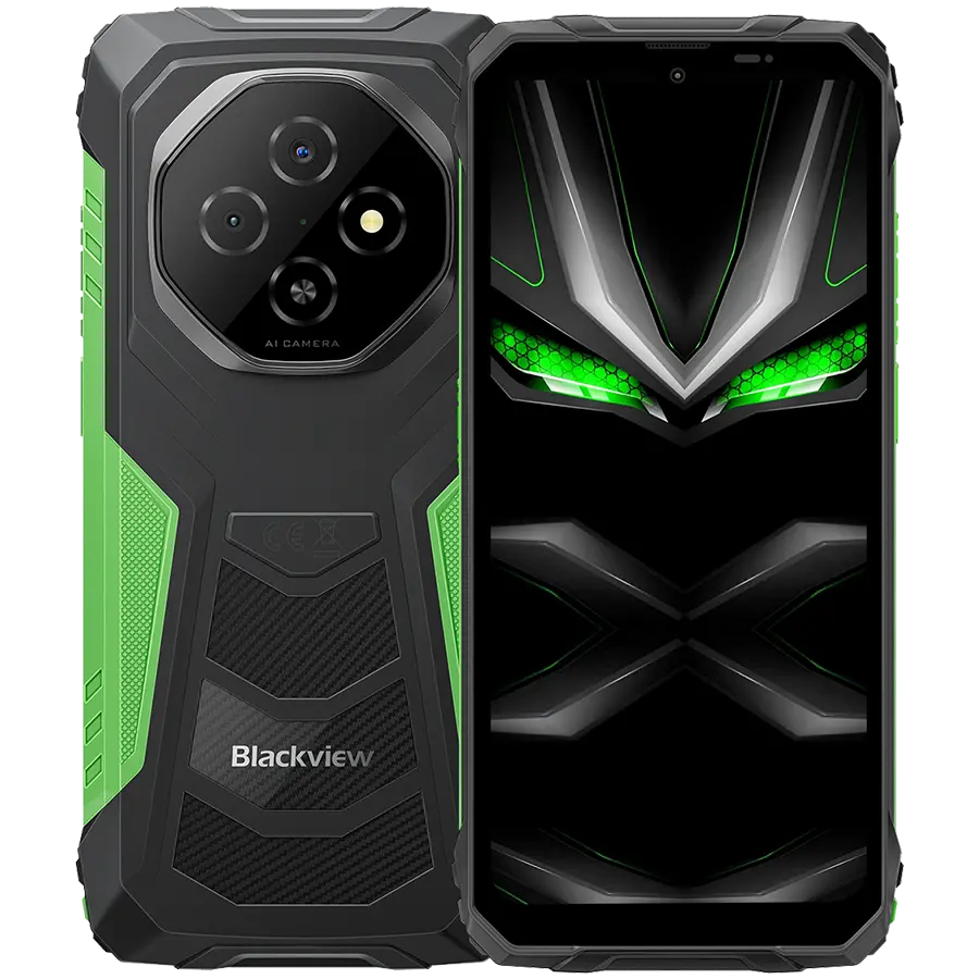Smartphone Blackview FORT1 LTE verde 6GB 256GB