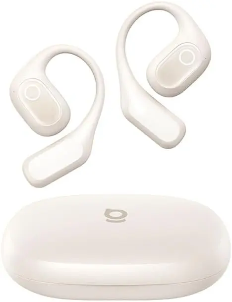 Casti Baseus Bowie Eli 2i Fit albe open-ear TWS