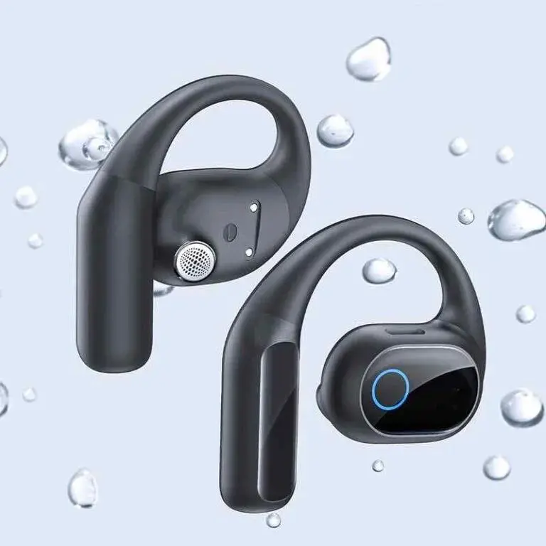Căști Baseus Bowie Eli 2i Fit open-ear negru Bluetooth A0102604