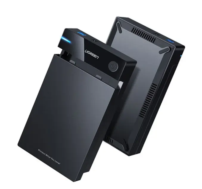 Rack extern Ugreen US222 3 5 inch USB 3 0 SATA negru