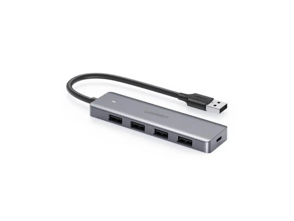 Hub Ugreen CM219 USB 3 0 4 porturi gri