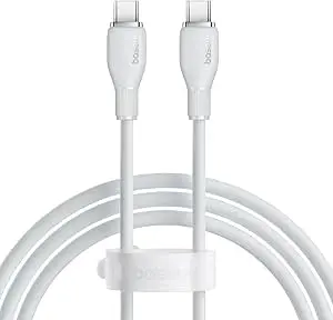 CABLU alimentare si date Baseus Pudding, pt. smartphone, USB Type-C la USB Type-C , 100W, 1.2m, negru „P10355702221-00” (timbru verde 0.18 lei) – 6932172633974
