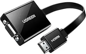 Cablu video Ugreen CM611 90813 HDMI VGA 15 cm negru