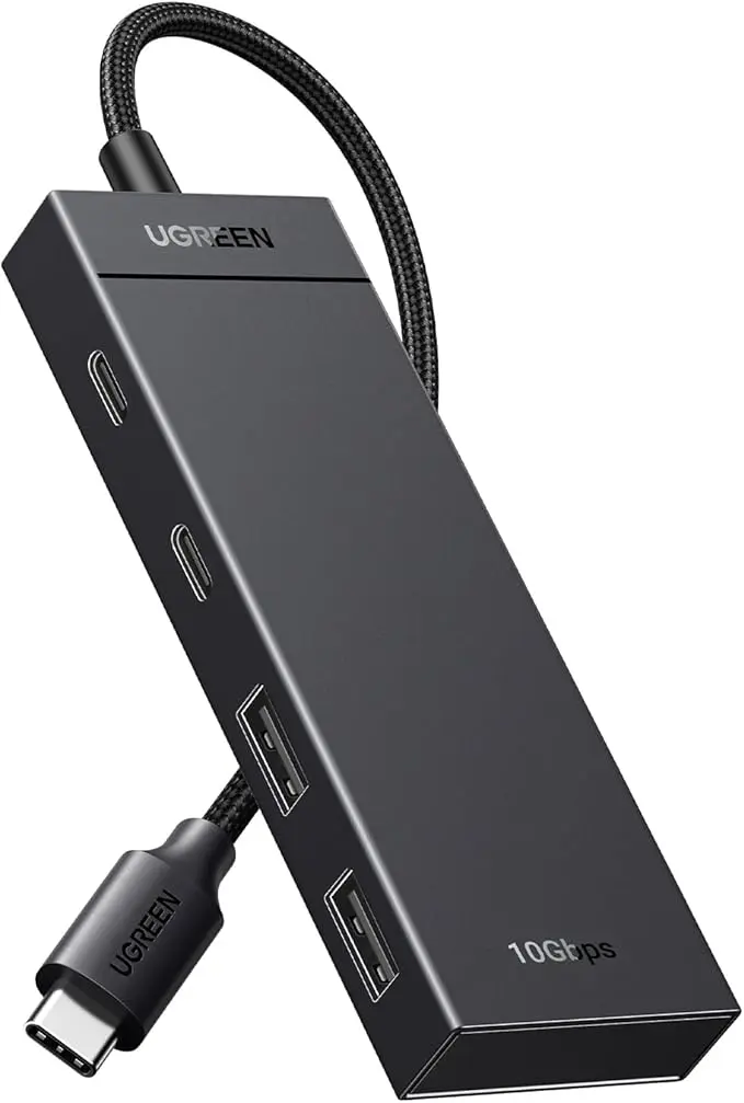 Hub Ugreen CM416 10Gbps 4 porturi USB negru