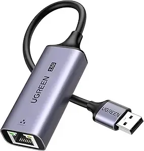 Adaptor retea Ugreen CM648 USB 3.0 RJ-45 2.5G gri