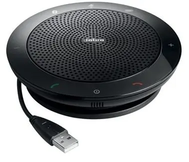 DIFUZOR JABRA, „Speak 510”, cu microfon omni-directional, Bluetooth , USB, negru, „7510-209” (timbru verde 0.8 lei)