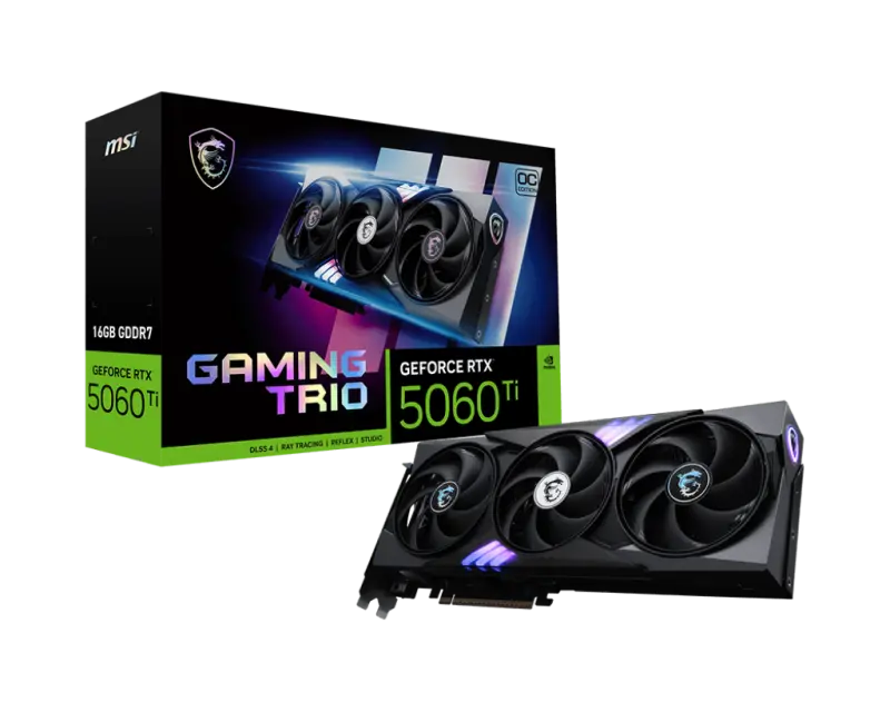 MSI GAMING GeForce RTX 5060 TI 16G