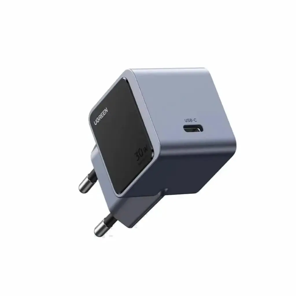 INCARCATOR retea Ugreen, Nexode S „X503” Quick Charge 30W GaN, 1 x USB Type-C, gri „35041” (timbru verde 0.18 lei) – 6941876230419