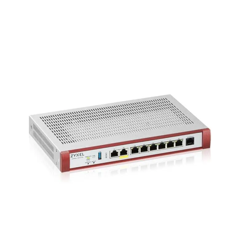 ZYXEL USGFLEX200HP FIREWALL ROUTER POE „USGFLEX200HP-EU0102F” (timbru verde 4 lei)