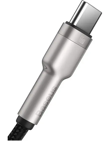 Cablu Baseus Cafule USB Type-C 66W 1m negru