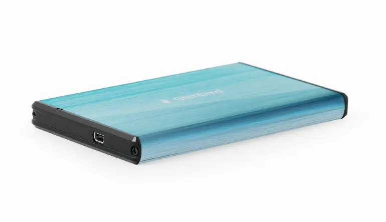 Carcasă HDD Gembird EE2-U3S-3-B albastru USB 3.0 2,5 inch