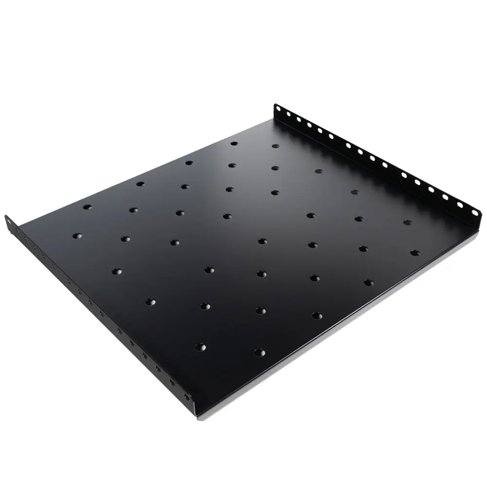 Raft rack Spacer SPSF-1U425 425 mm negru 1U