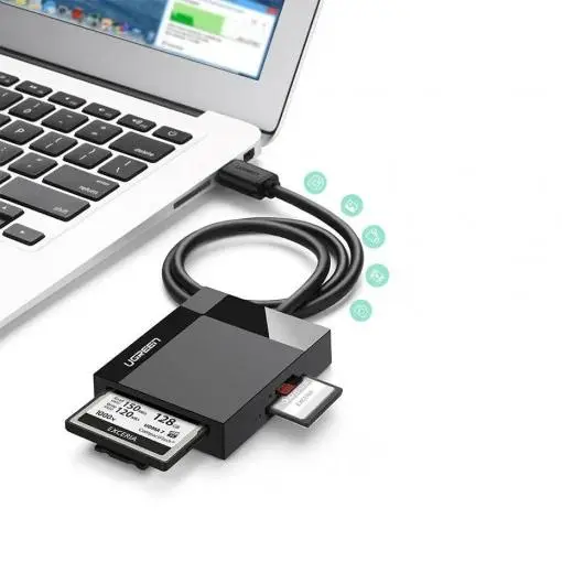Card reader Ugreen CR125 USB gri