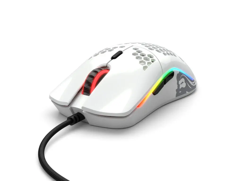 MOUSE  Glorious PC Gaming Race , „GO-GWHITE” (timbru verde 0.18 lei)