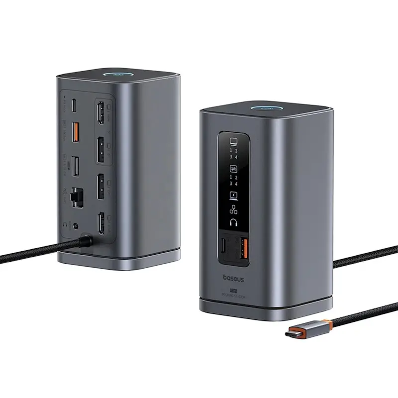 Docking station Baseus Spacemate RD1 11-in-1 USB-C gri