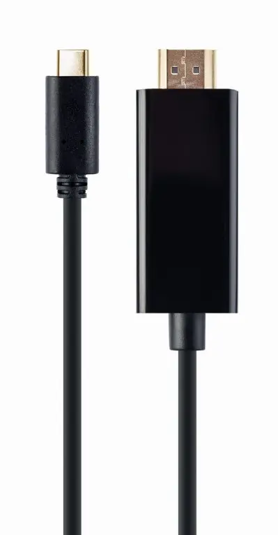 Adaptor video Gembird A-CM-HDMIM-02 4K USB-C la HDMI 2 m