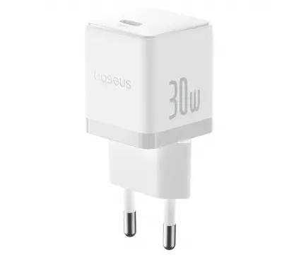 Încărcător rețea Baseus Palm 30W alb USB-C