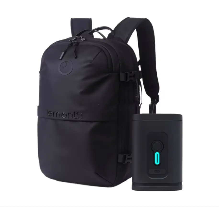 Rucsac Lemontti Smart Premium vacuum 30-60L negru