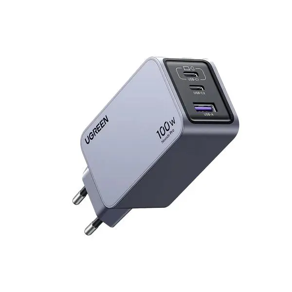 Încărcător Ugreen Nexode X757 100W GaN gri 3 porturi