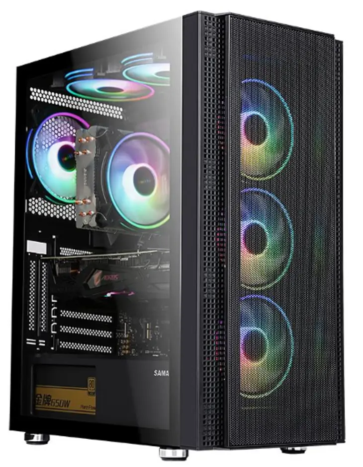 Carcasă gaming Serioux Quantum middle tower ARGB