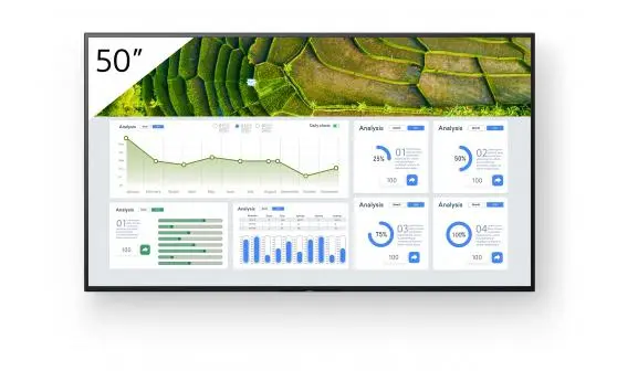 Monitor signage Sony FW-50BZ30L 50″ 4K HDR 440 nit