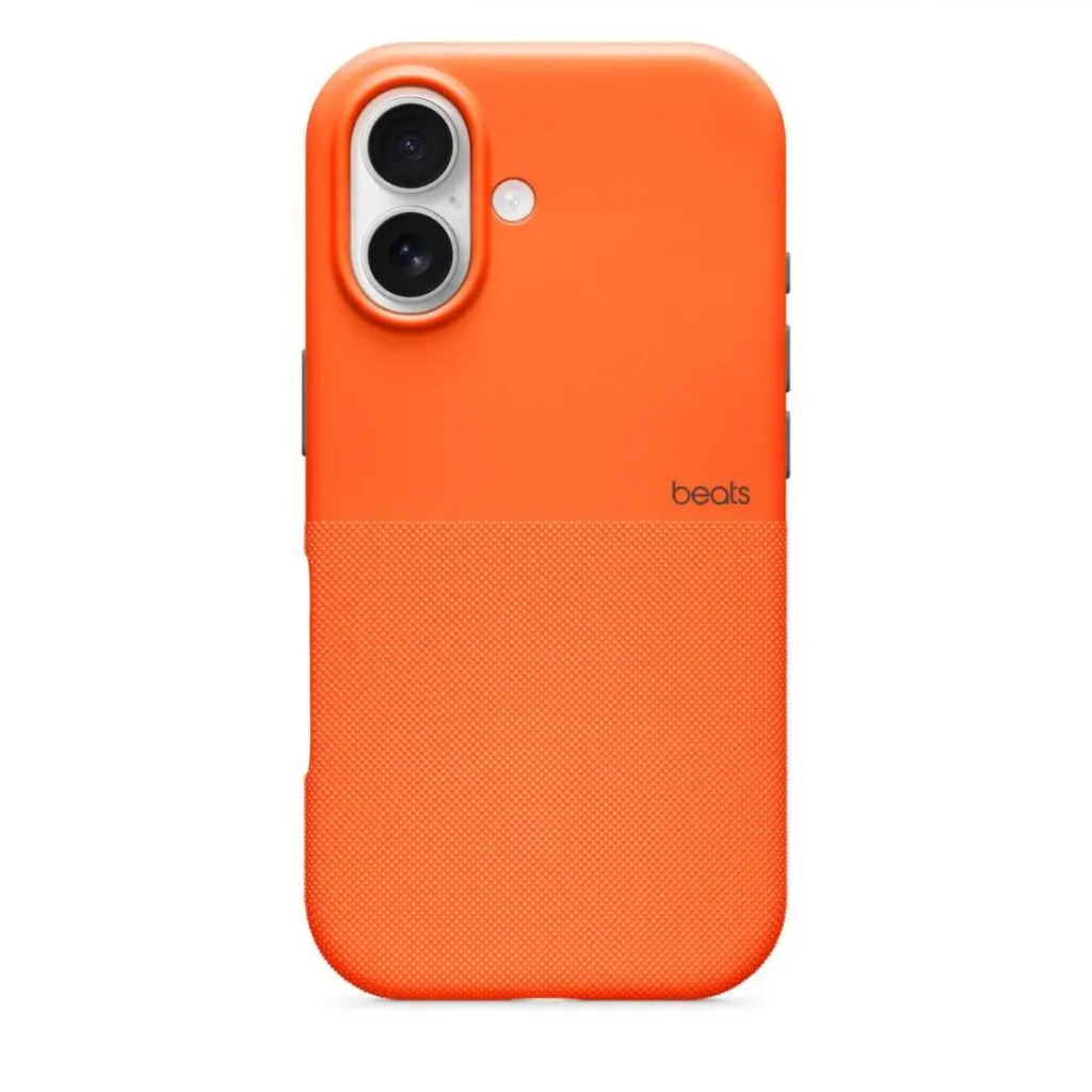 Husă Beats iPhone 17 Pro portocaliu, Rugged MagSafe