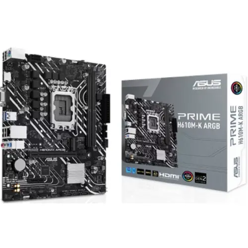 Placă de bază Asus PRIME H610M-K ARGB LGA1700