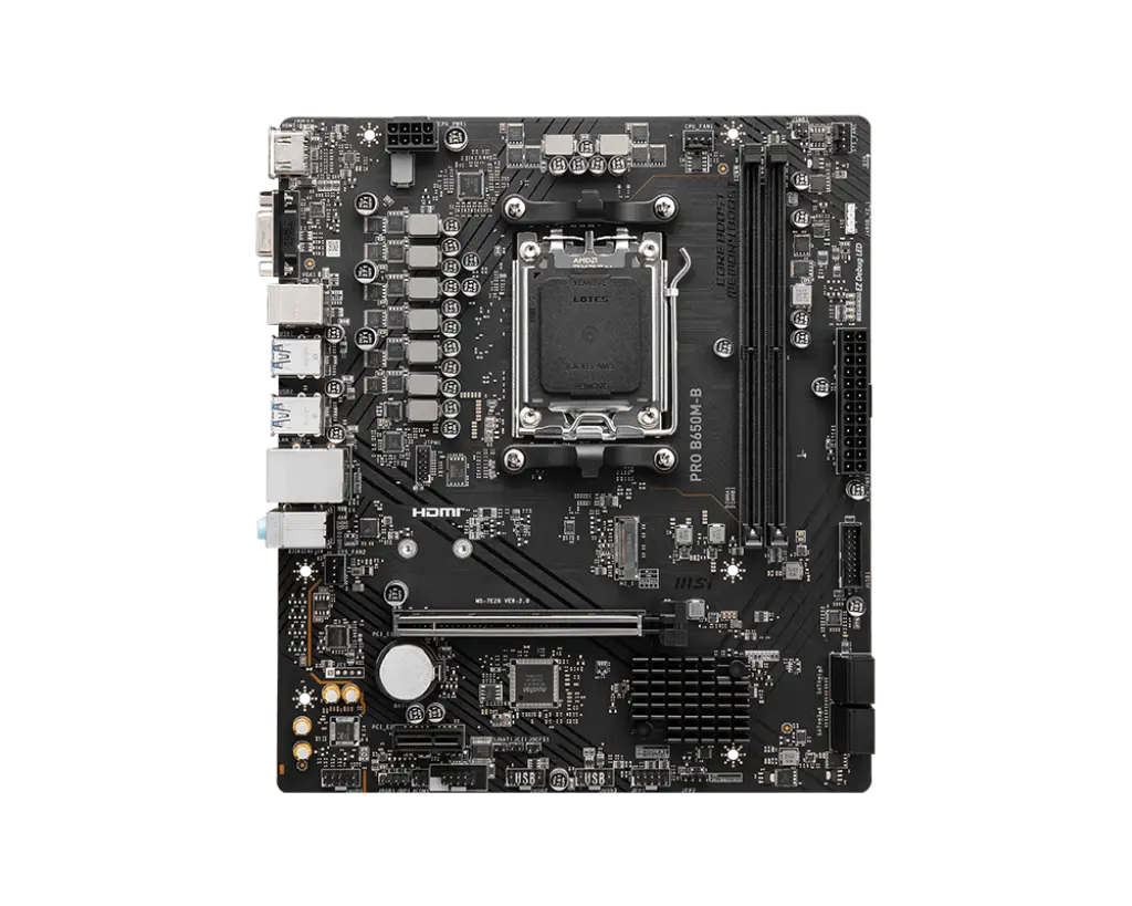 Placa de baza MSI PRO B650M-B, Socket AM5, DDR5, Micro ATX „PRO B650M-B”