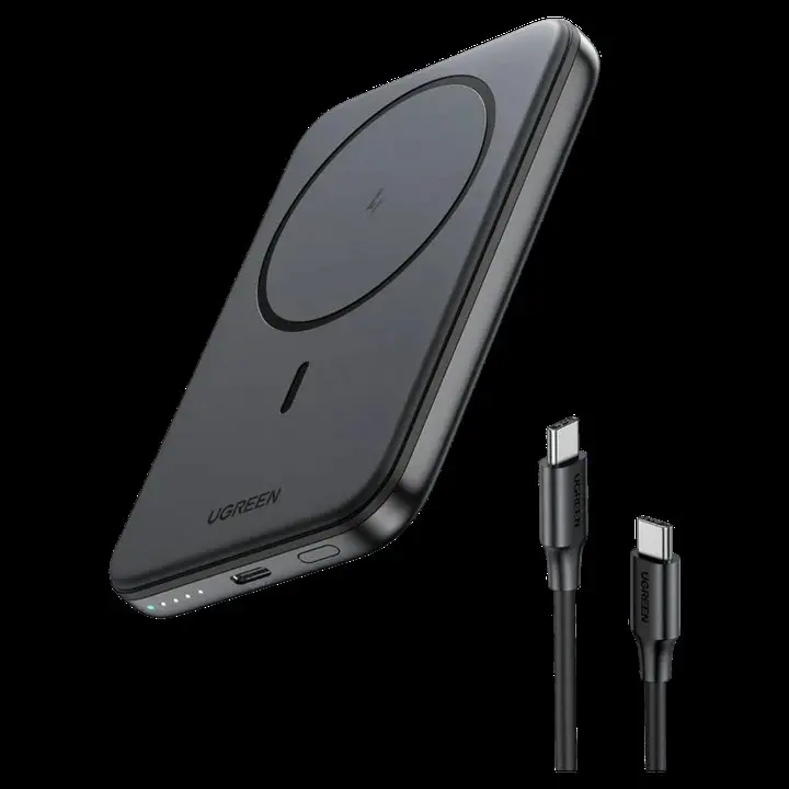 Power bank Ugreen PB561 25919 10000mAh magnetic negru