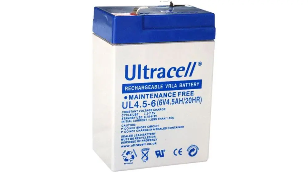 Acumulator Ultracell UL4 5 6 6V 4 5Ah VRLA