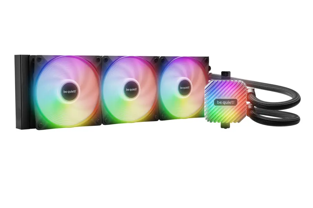 COOLER be quiet „Light Loop 3”, skt. Intel si AMD, racire cu lichid, 3 x 120mm, 2100 RPM, ARGB, negru „BW022” (timbru verde 2.00 lei)